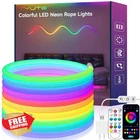 Tyute 16.4FT Led Rope Lights Usb Neon Strip Music Sync New. Price: $64.99.
