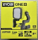 New! Ryobi 18V Hybrid Led Worklight 3,000 Lumens PCL633B (tool Only). Price: $64.99.
