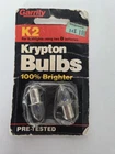 Garrity Krypton Bulbs Flashlight K2 New. Price: $6.00.