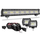 Led Light Bar Terrain Vision Inch 420W Triple Row Flood Spot Combo Beam Of... New. Price: $76.68.