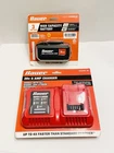 Bauer 20V Lithium-ion 8 Amp Battery Charger 2506C-B + 1702C-B New. Price: $59.00.