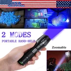 Uv Flashlight Black Super Bright 120000LM Torch Ultra Violet Lamp Led New. Price: $6.29.