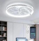 Modern Led Ceiling Fans With Lights And Remote Low Profile 6-SPEED New. Price: $49.99.