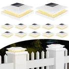 Tsuneslux 12 Pack 5X5 Fence Post Solar Lights - Outdoor Waterproof White Sola... New. Price: $94.65.