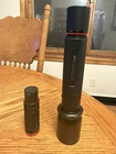 Coast TX14R Black Aluminum Flashlight With Rechargeable Battery Cell Used. Price: $50.00.