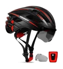 Shinmax Bike Helmet With Usb Rechargeable Light & Detachable Magnetic Goggles... New. Price: $67.16.