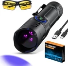Uvbeast New V3 365NM Black Flashlight - High Power Upgraded Trip.... Price: $47.99.