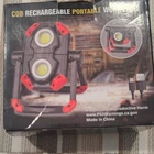 Cob Portable Rechargeable Work Light Black Red Usb Magnetic Power Indicators New. Price: $9.00.