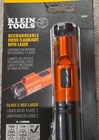 Klein Tools Rechargeable Focus Led Flashlight W/ Class 2 Red Laser 56040 New. Price: $34.75.