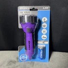 Dorcy Active Series Led Flashlight Purple/black Cordless Handheld W/ 3 Aa New. Price: $16.29.