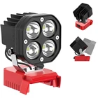 6000LM Led Work For Milwaukee 18V M18 Battery, 40W Cordless Spotlight W... New. Price: $24.66.
