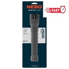 Nebo Newton 2500 Lumen Led Gray Handheld Flashlight Aa Battery. Price: $63.39.