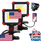 Yls 2PK 2100LM Cob Led Rechargeable Work Light W/clamp, Magnetic, Usb-c, IPX5 New. Price: $67.69.
