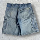 Craftsman Denim Cargo Shorts Faded Light Carpenter Work Skater Size 34 Pre-owned. Price: $13.14.