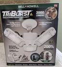 Bell & Howell Triburst Multi-directional Led Light: 2000 Lumens , 72 Bulbs New. Price: $15.55.