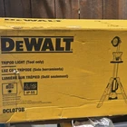 Dewalt DCL079B Job Site Light Cordless Tripod 20V Led 3000 Lumens 88 In Open. Price: $203.20.