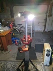 Milwaukee Cordless Led Work Light Tripod Stand Used. Price: $350.00.