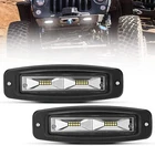 Flush Mount Led Light Pods 2PCS 7 Inch Working Driving Flood Beam New. Price: $25.99.