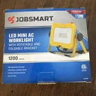Jobsmart Led Mini Worklight With Rotatable/foldable Bracket - 1200 Lumens New. Price: $10.95.