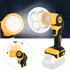 Cordless Led Pivoting Work For Dewalt 20VOLT Max Flashlight Tools New. Price: $23.99.