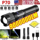 9000000 Lumens Super Bright Led Flashlight Tactical Rechargeable Work Lights New. Price: $13.99.