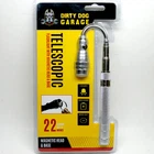 New Sealed Silver Dirty Dog Garage Telescopic Flashlight W/ Magnetic Head & Base. Price: $16.24.