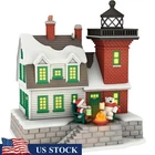 2025 Holiday Lighthouse Christmas Ornament Up W/ Power Cord Attachment New. Price: $51.12.