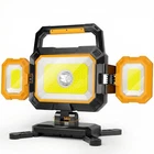 Yzoni 40W Rechargeable Led Work Light 4000 Lumens, Cordless Black And Yellow New. Price: $53.99.