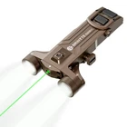 Tactical Flashlight Brinyte XP22 MK3 1600 Lumens Dual Head Green Laser New. Price: $179.99.