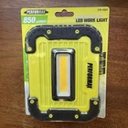 850 Lumen Handheld Led Work Light 3 Modes 180 Swiveling Stand (4) Aa Batteries New. Price: $7.99.