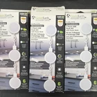 (lot Of 3)GOOD Earth Rechargeable Dimmable Usb Puck Lights Pack White Open. Price: $25.00.