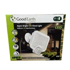 Good Earth Lighting Hyper Bright Led Flood 4K Lumens Motion Sensor - New. Price: $65.43.