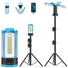 T-sun Rechargeable Camping Light Stand 4 Adjustable Heads Led Work 6000K New. Price: $86.65.