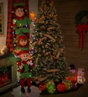 6 Ft. 5 3/4" Light-up Led Elf Stack W/ Sound Indoor/outdoor Christmas Prop New. Price: $344.99.