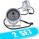 2 Pack 48LED Illuminator Ir Infrared Night Vision Light For Security Cctv Camera New. Price: $18.98.