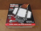 Bell Howell Bionic Rechargeable Led Worklight 750LM Powered By 18650 Batteries New. Price: $19.95.