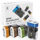 Coozaming Rechargeable Edc Clip Flashlight, 10 Lighting Modes 2 Illumination Ang New. Price: $45.48.
