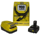 Ryobi 18V One+ Cordless Led Clamp Light PCL663B Battery And Charger New !!!. Price: $109.99.