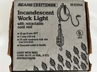 Vintage Sears Craftsman Model 83914 Retractable Shop Work Light 20FT Cord, New.. Price: $42.00.