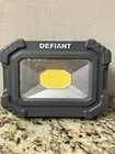 Defiant Magnetic Utility Light Plastic Black Gray Aa Batteries Included Used. Price: $9.80.