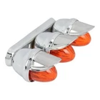 Og Lowrider Classic Light Triple Mini Bee W/visor Chrome/amber New. Price: $44.99.