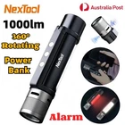 Nextool Flashlight Zoom Torch Led Rechargeable Sound Alarm Outdoor New. Price: $45.11.