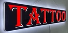 40" Led Tattoo Sign Bright Light Up Display For Shop Studio Store New. Price: $139.95.