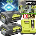 8.0AH Battery Volt For Ryobi Lithium OP40602 With Led / Charger New. Price: $39.00.