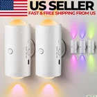 2-PACK Motion Sensor Led Night Light Rechargeable Magnetic Wall Lamp 7 Colors New. Price: $17.82.