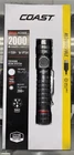 Coast PX200R Rechargeable Flashlight 2000 Lumens, Modes, Usb-c, IP54 Rated New. Price: $39.99.