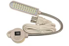 ITEM4EVER LED-33 Light 110V Magnetic Mounting Base Working Gooseneck Silver. Price: $18.98.