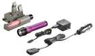 Strion Led Rechargeable Flashlight With 120V AC/12V Dc Piggyback Charger, Pur New. Price: $230.07.