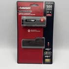 Husky 500 Lumens Rechargeable Flashlight New. Price: $19.50.