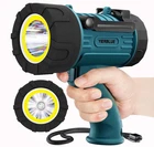Yierblue Rechargeable Spotlight Floodlight Led IP67 Waterproof W/stand New. Price: $53.99.